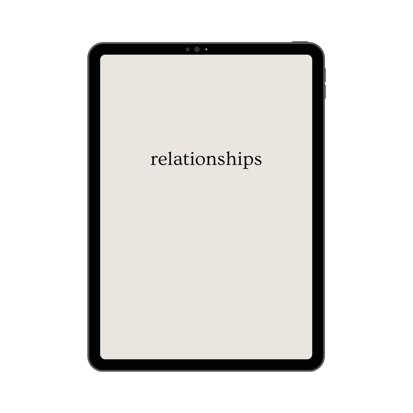 Relationship Journal